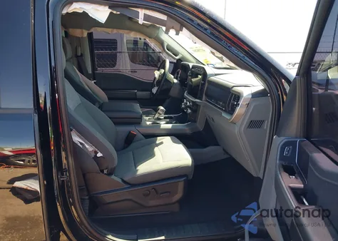 2023 Ford F150 Lightning Pro из США, поврежденный, VIN 1FTVW1EV0PWG52297